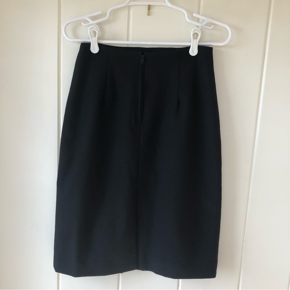 Vintage TARRA HALL Black High Waisted Pencil Skirt - Picture 15 of 15